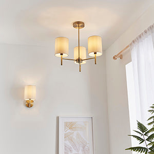 Bryant Ceiling Light (Antique Brass)