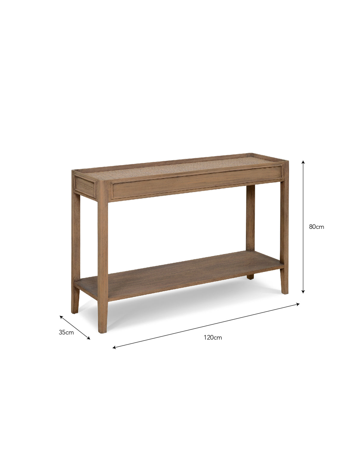 Chesterton Console Table - Bayur Wood, Natural