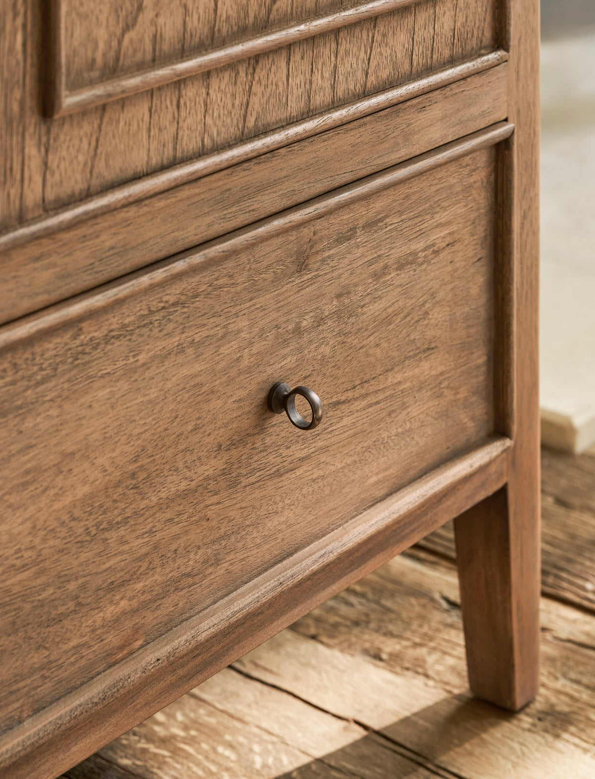 Chesterton Double Wardrobe - Bayur Wood, Natural