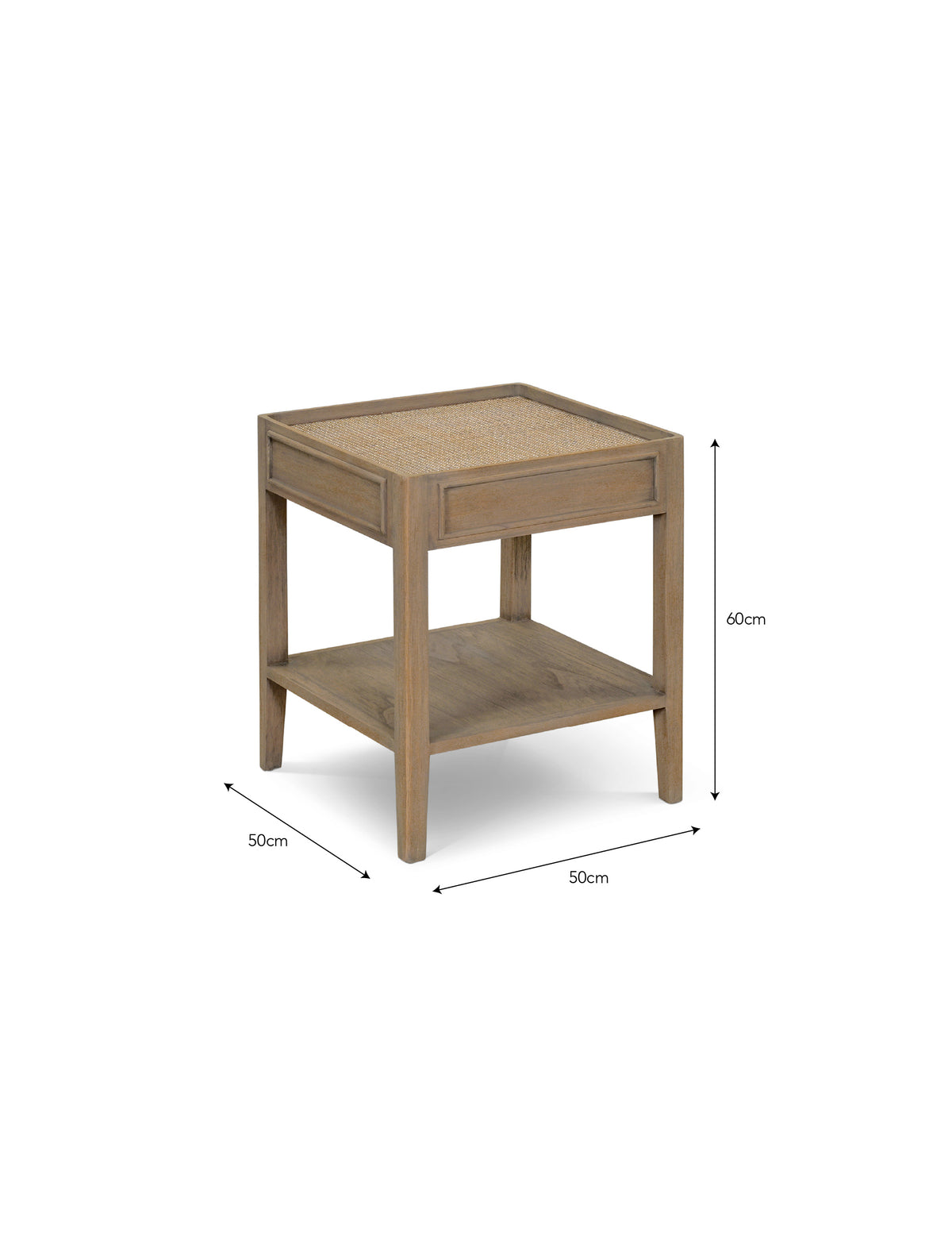 Chesterton Side Table - Bayur Wood, Natural