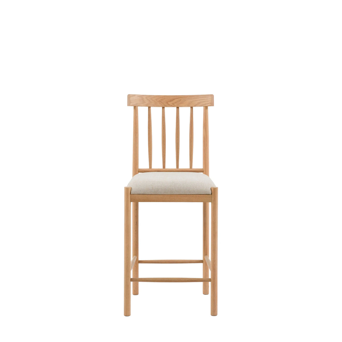 Hedley Upholstered Bar Stool (Set of 2) (Natural)