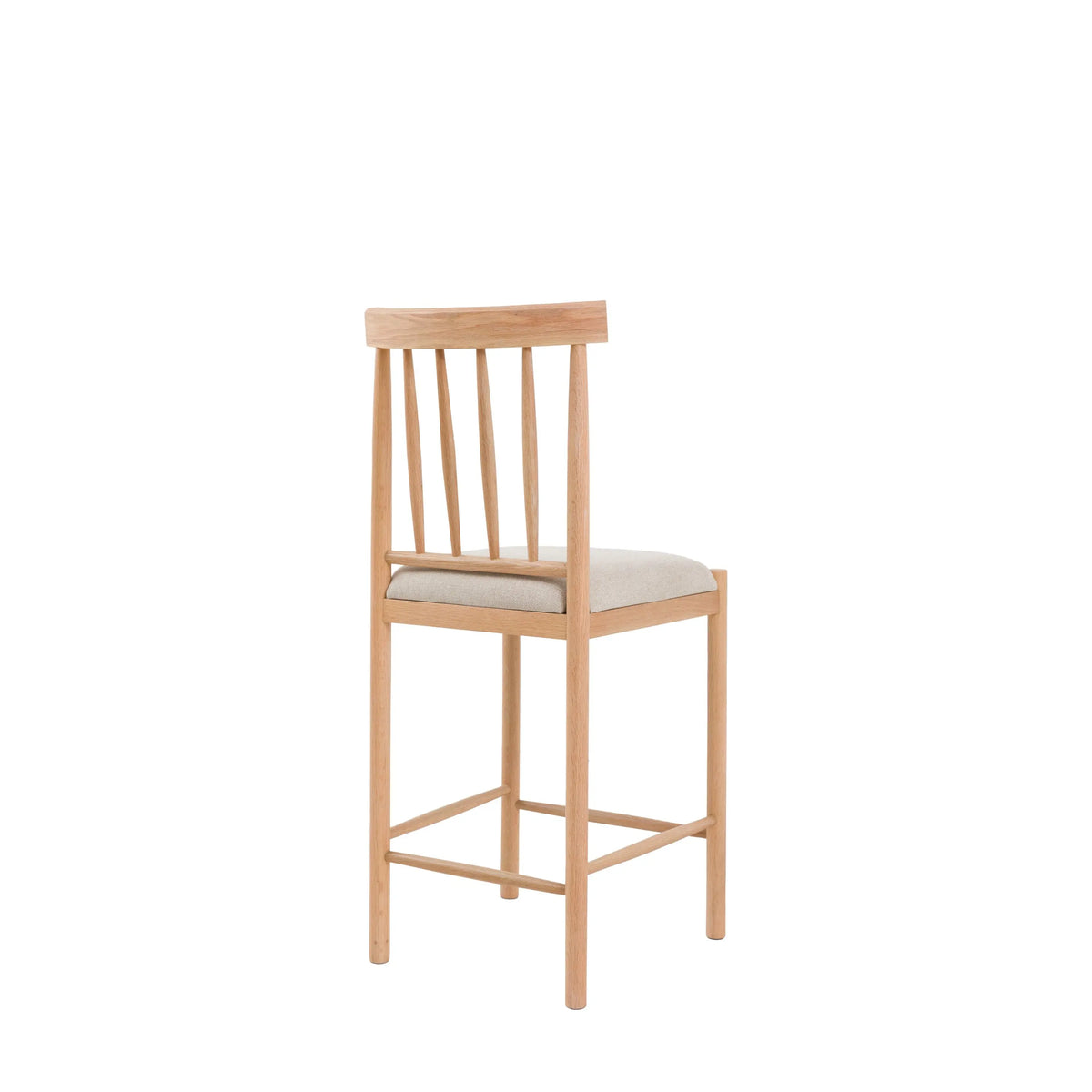 Hedley Upholstered Bar Stool (Set of 2) (Natural)