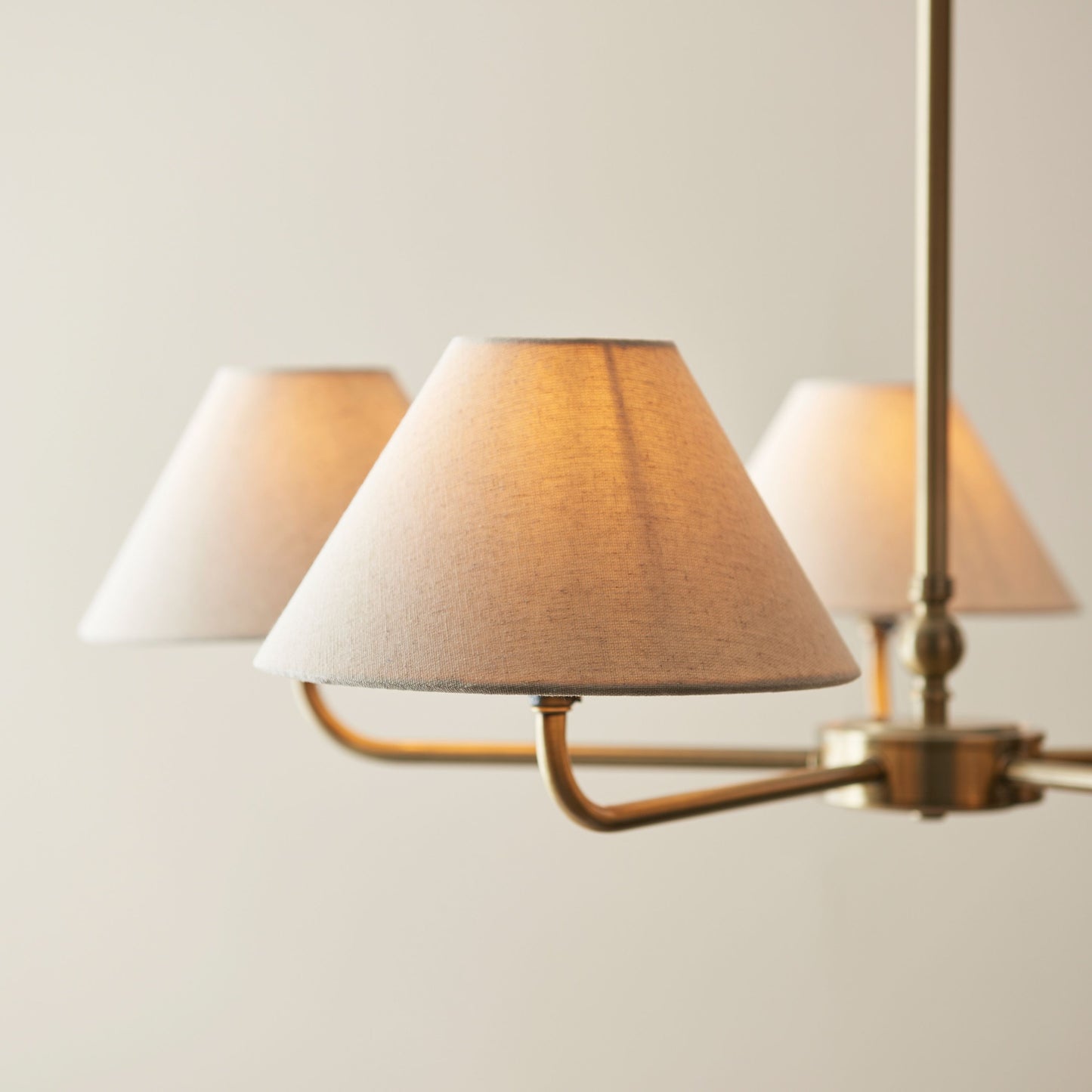Prescott 5 Pendant Light (Aged Brass)