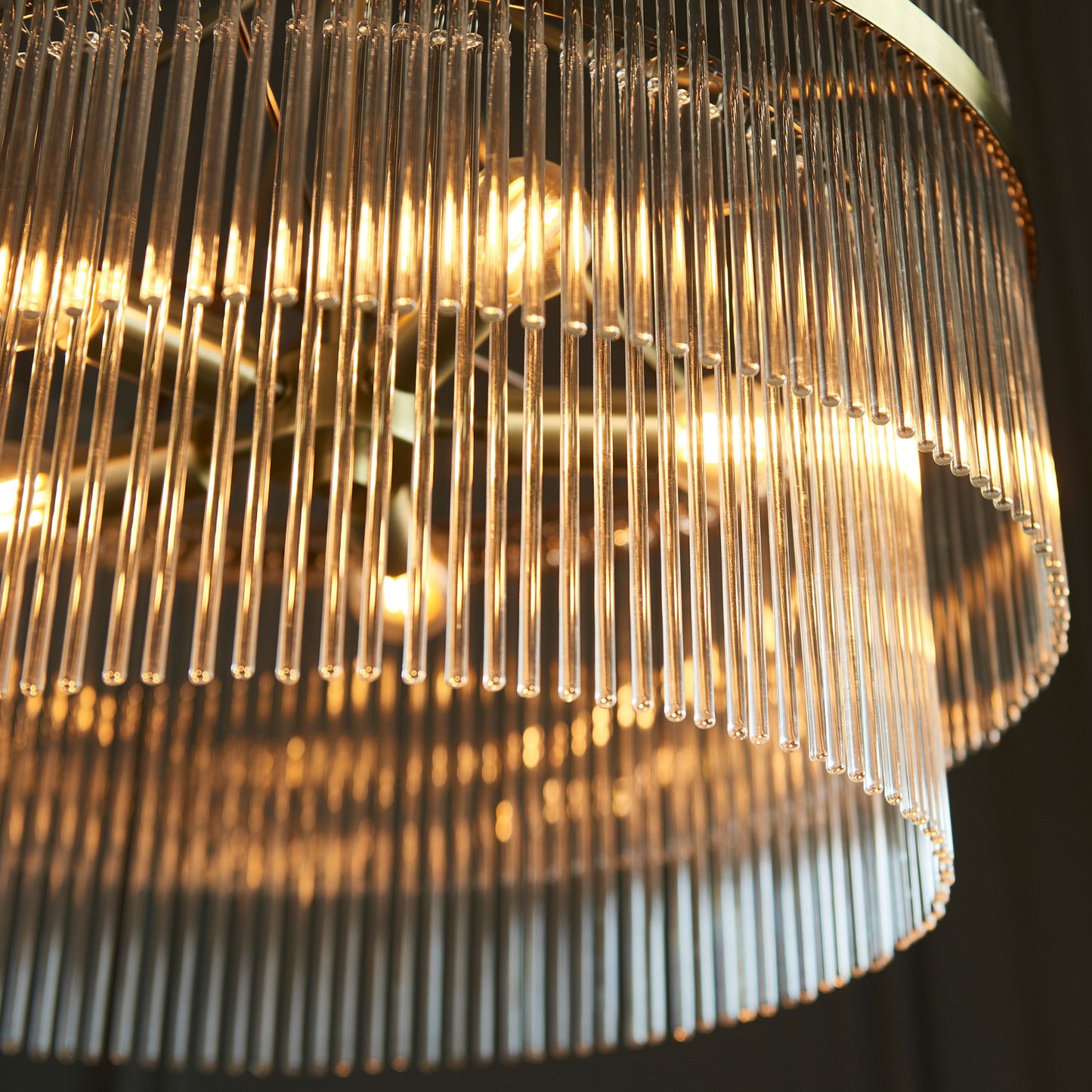 Menton 5 Pendant Light (Antique Brass)