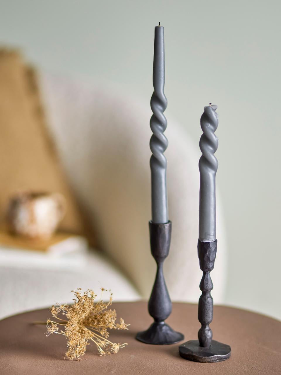 Iron Candlestick Set