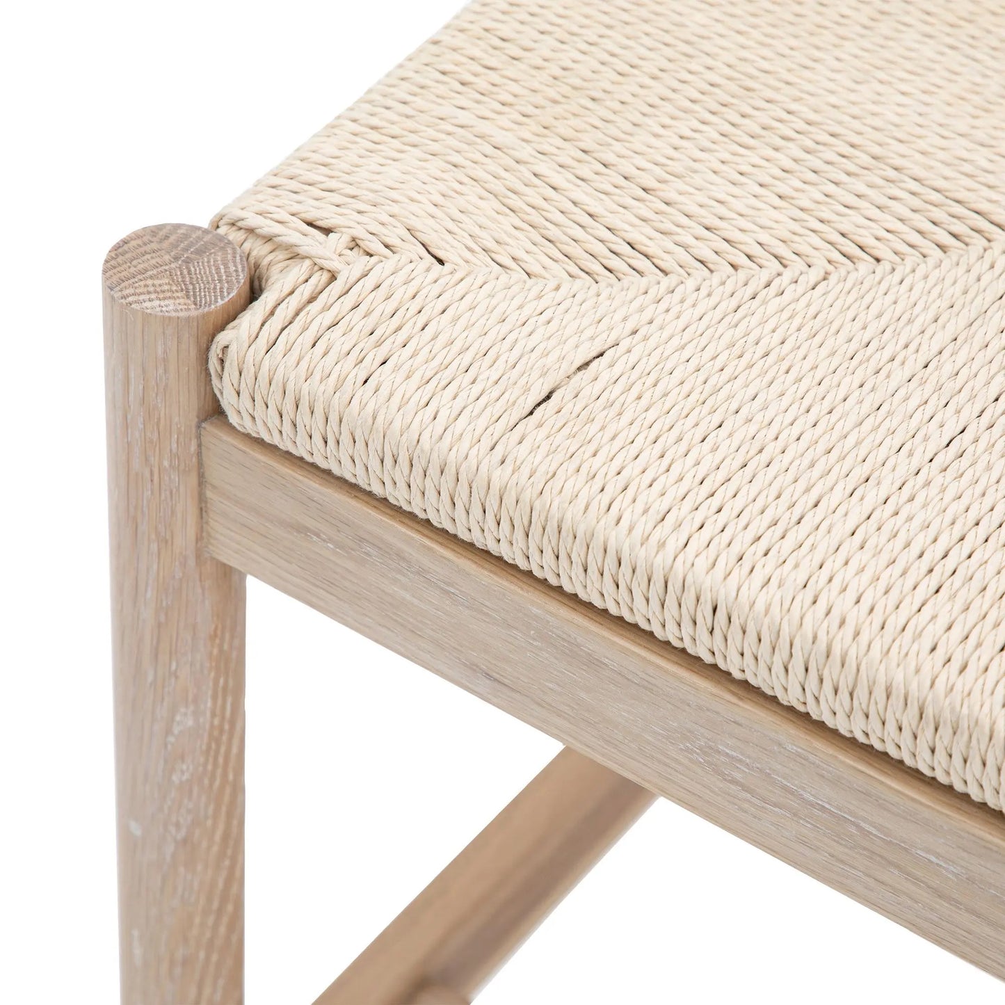 Hedley Rope Dining Bench (Natural)