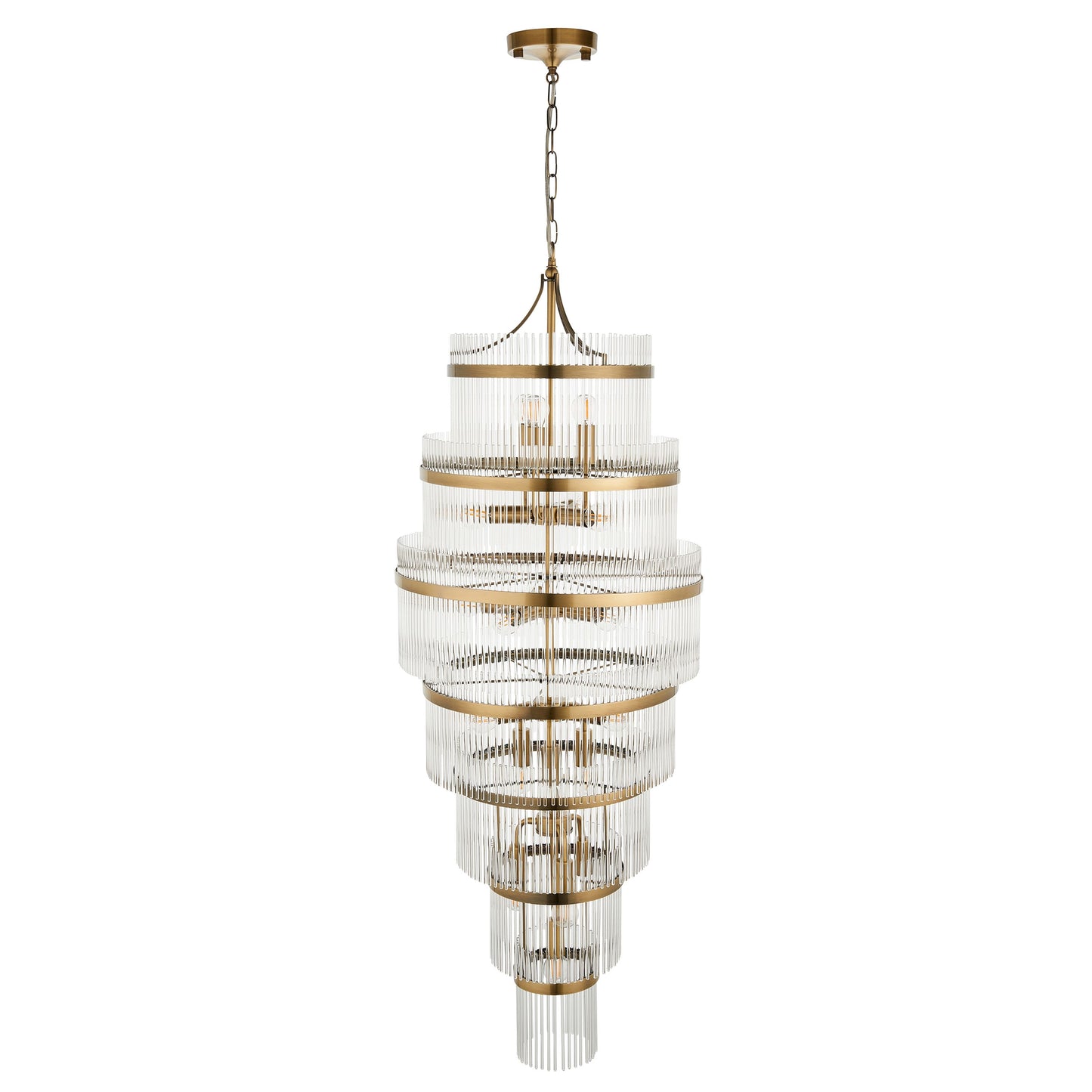 Menton 21 Pendant Light (Antique Brass)