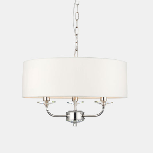 Griffin 3 Pendant Light (Nickel)