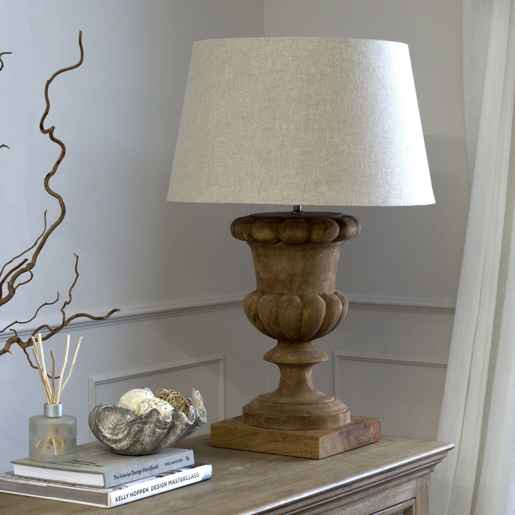 Wooden Table Lamp