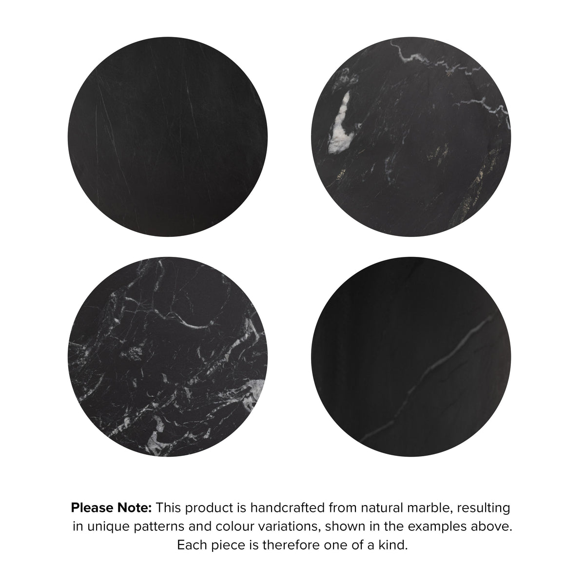Farini Marble Coffee Table (Black)