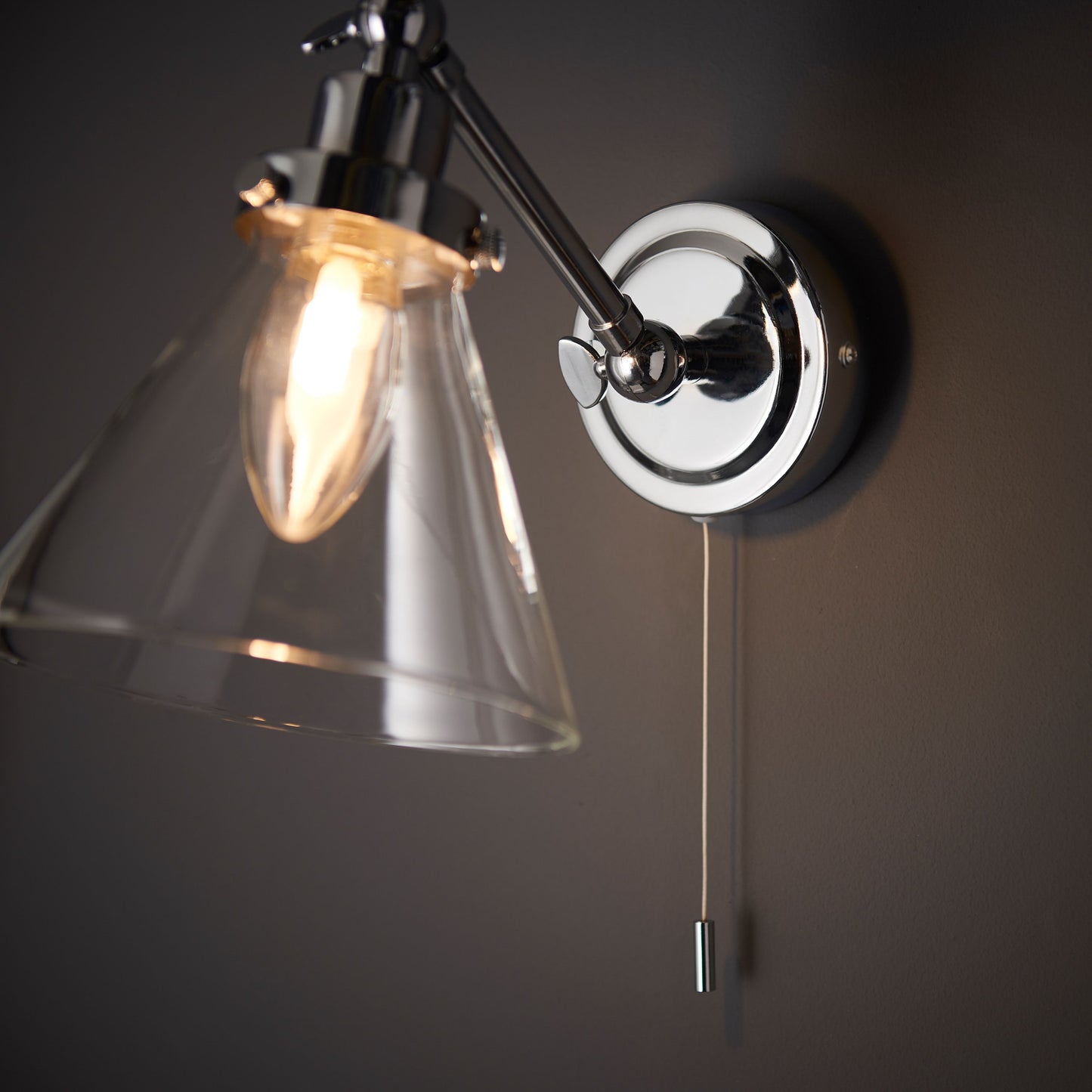 Farley Bathroom Wall Light (Chrome)