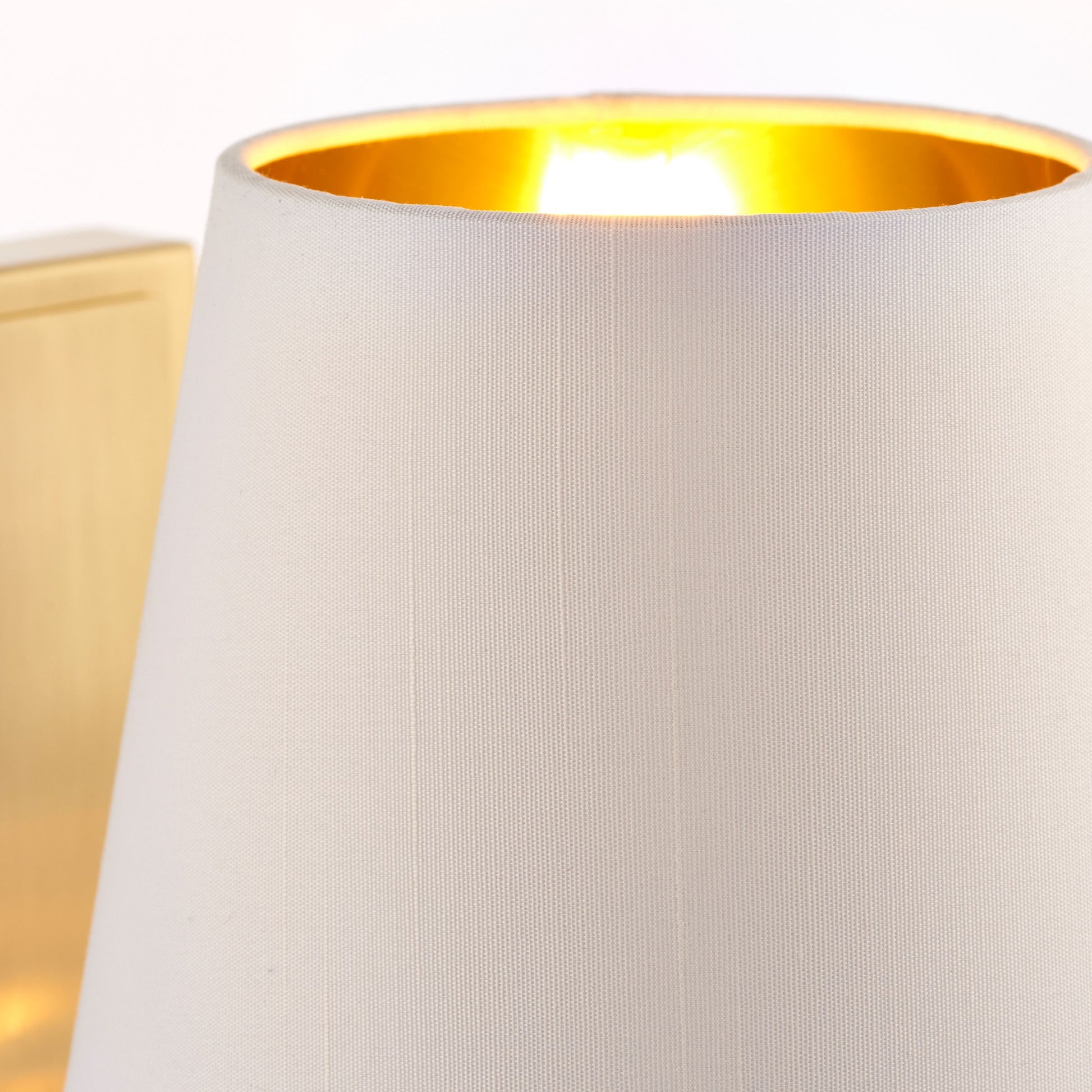 Brushed Gold Wall Light