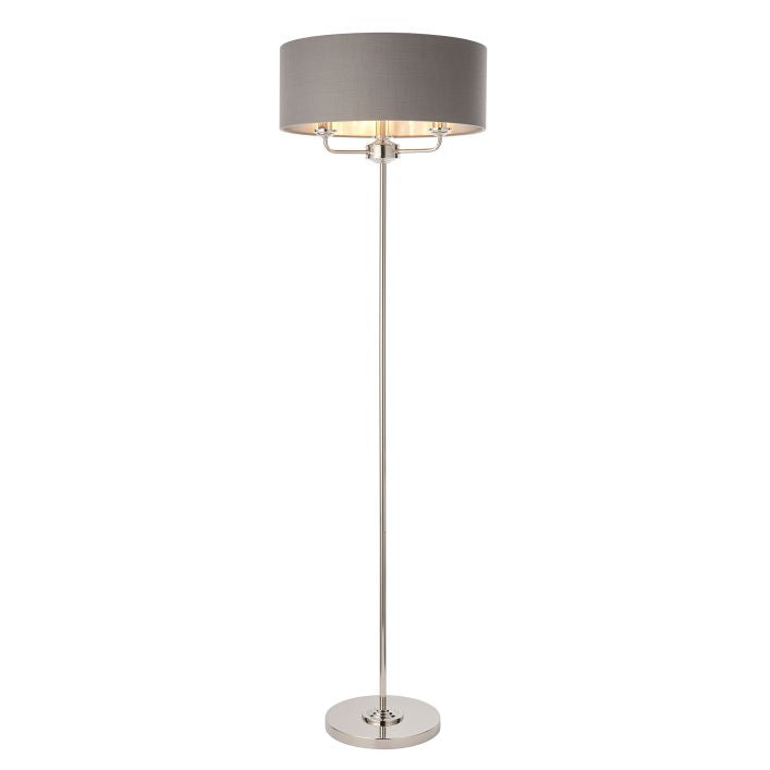 Nickel Floor Lamp 