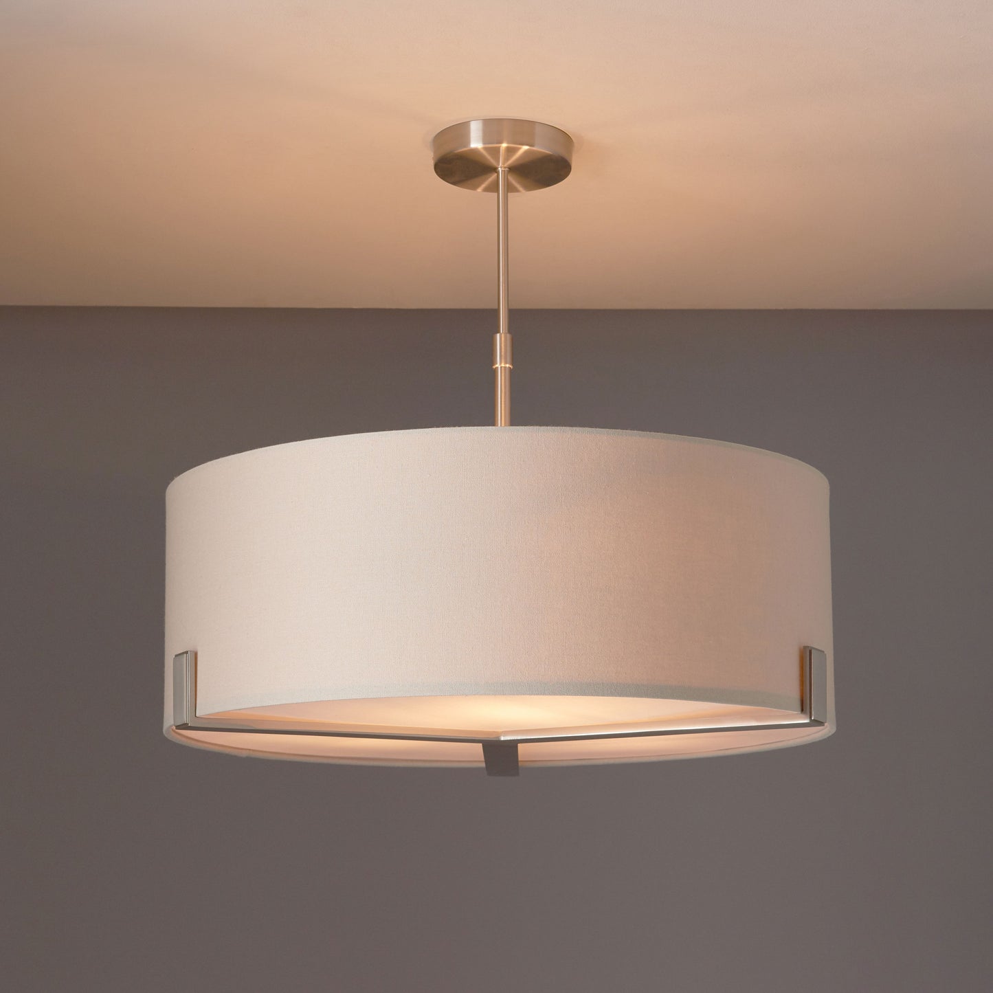 Nickel Pendant Light