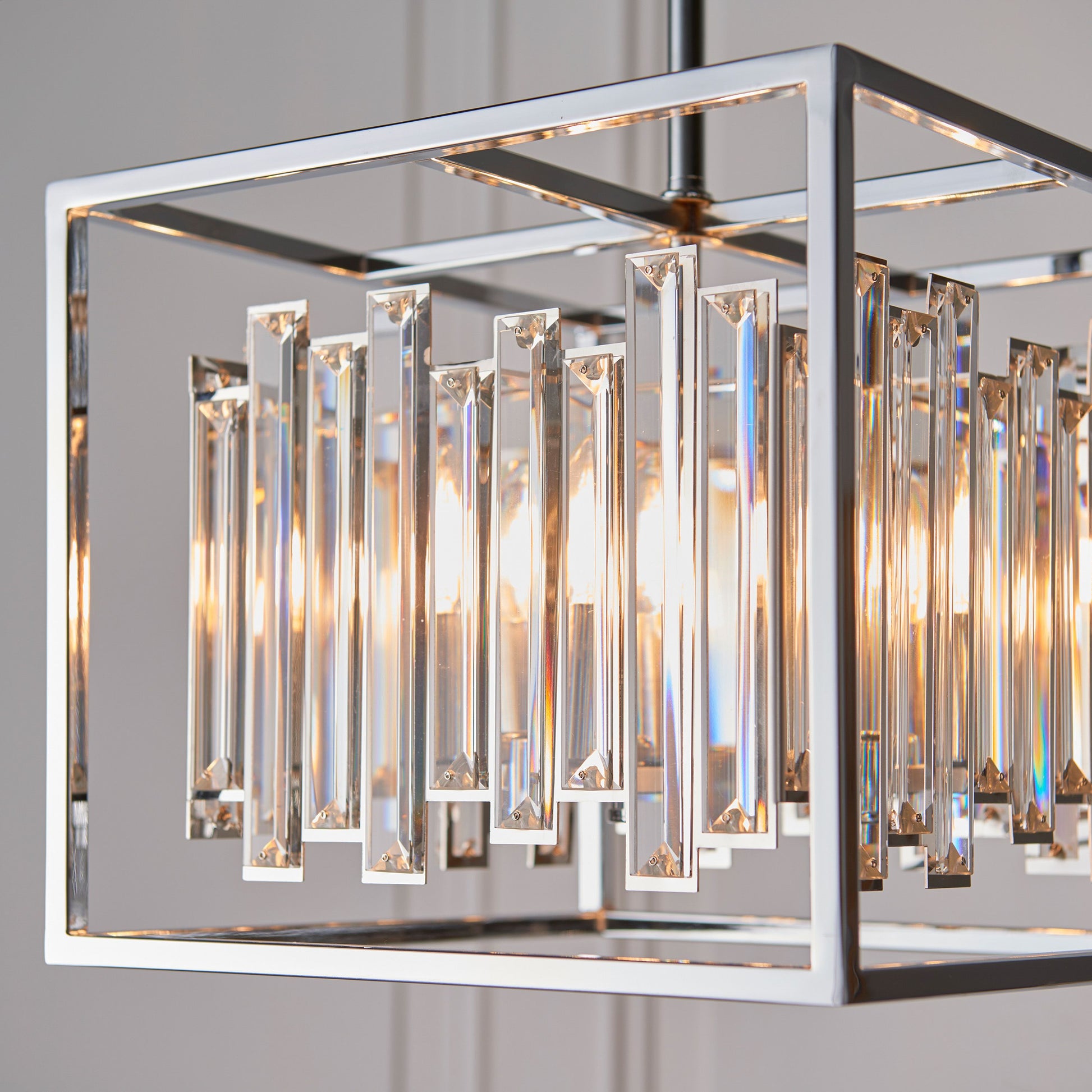 Chrome Pendant Light