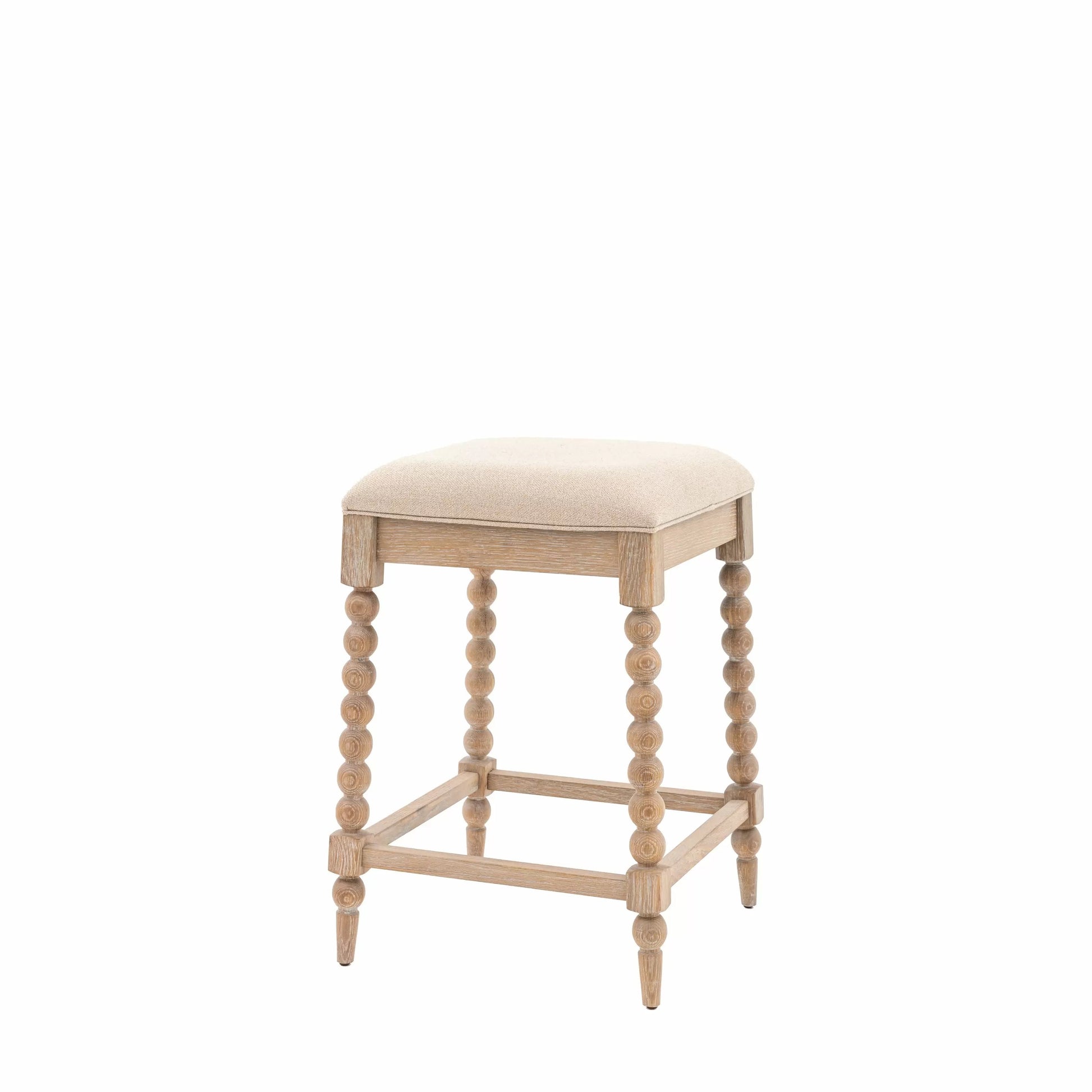 Bar Stool with Bobbin Detail