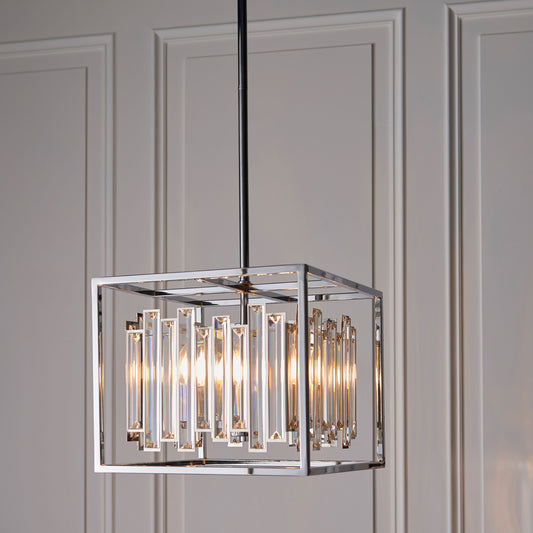 Chrome Pendant Light