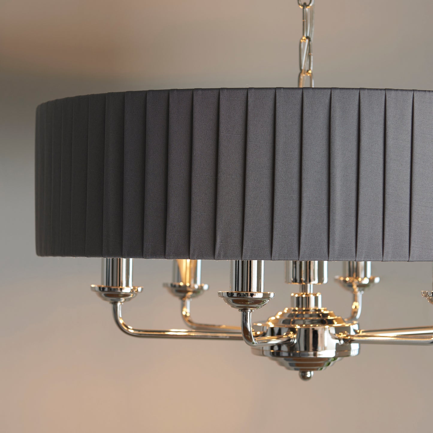 Nickel Pendant Light