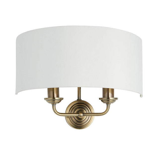 Wall Light in Antique Brass