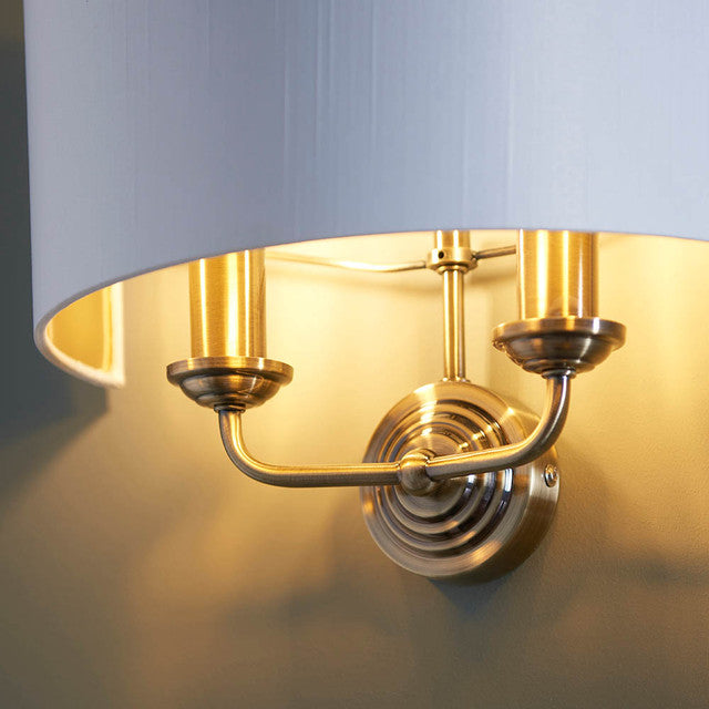 Wall Light in Antique Brass