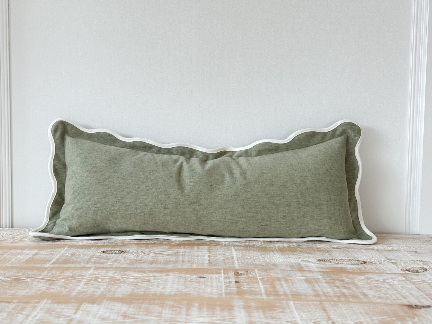 Georgia Sage Bolster Cushion (30x80cm)