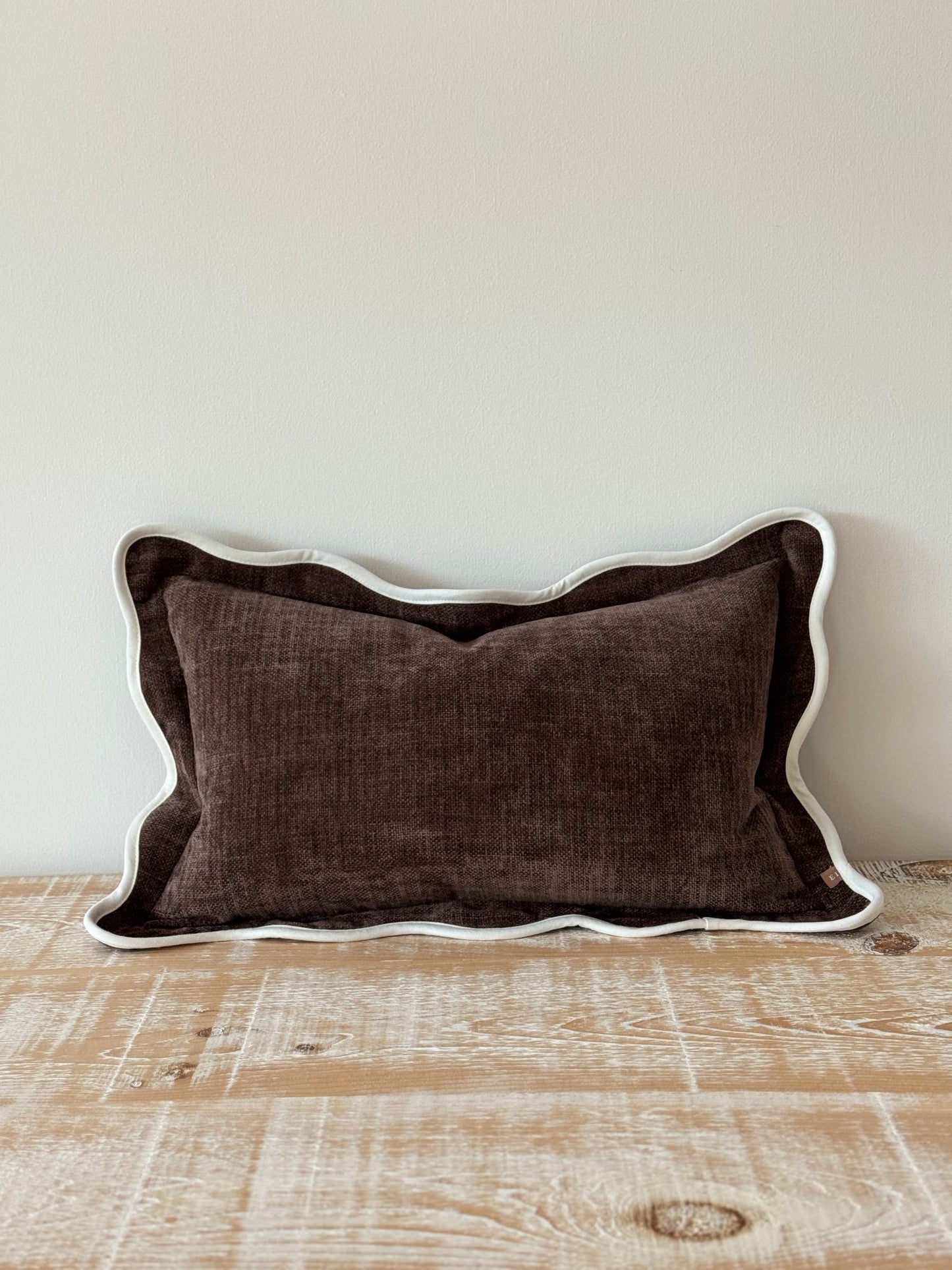 Georgia Brown Cushion Cover (50x30cm)