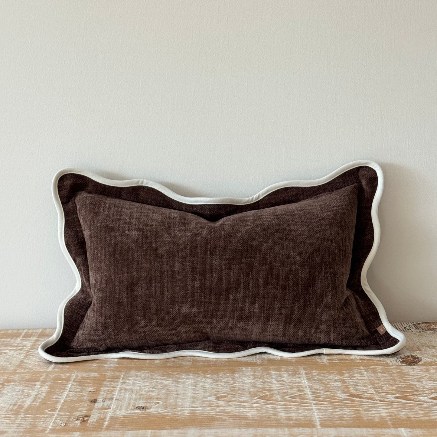 Georgia Brown Cushion Cover (50x30cm)