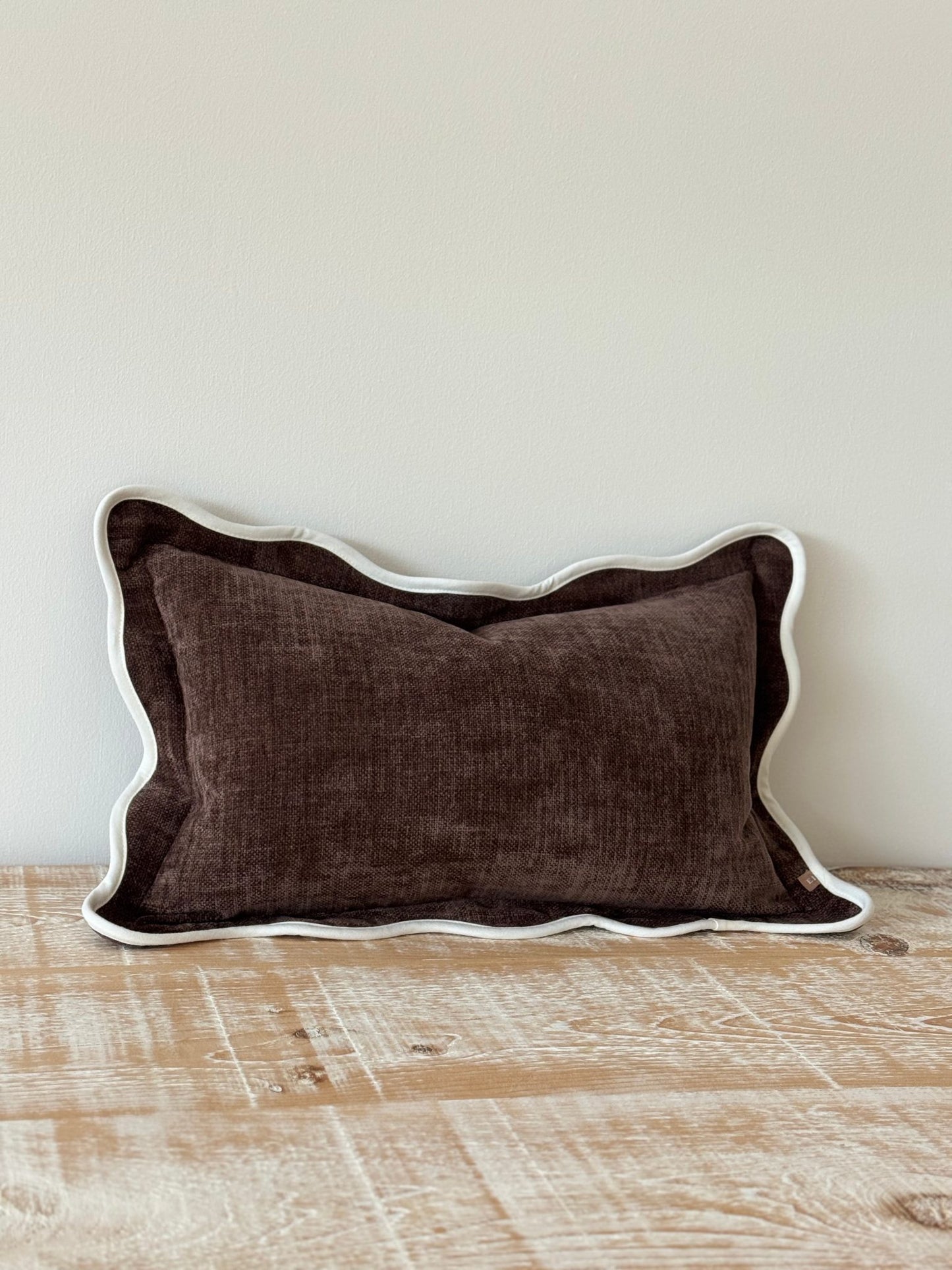 Georgia Brown Cushion Cover (50x30cm)