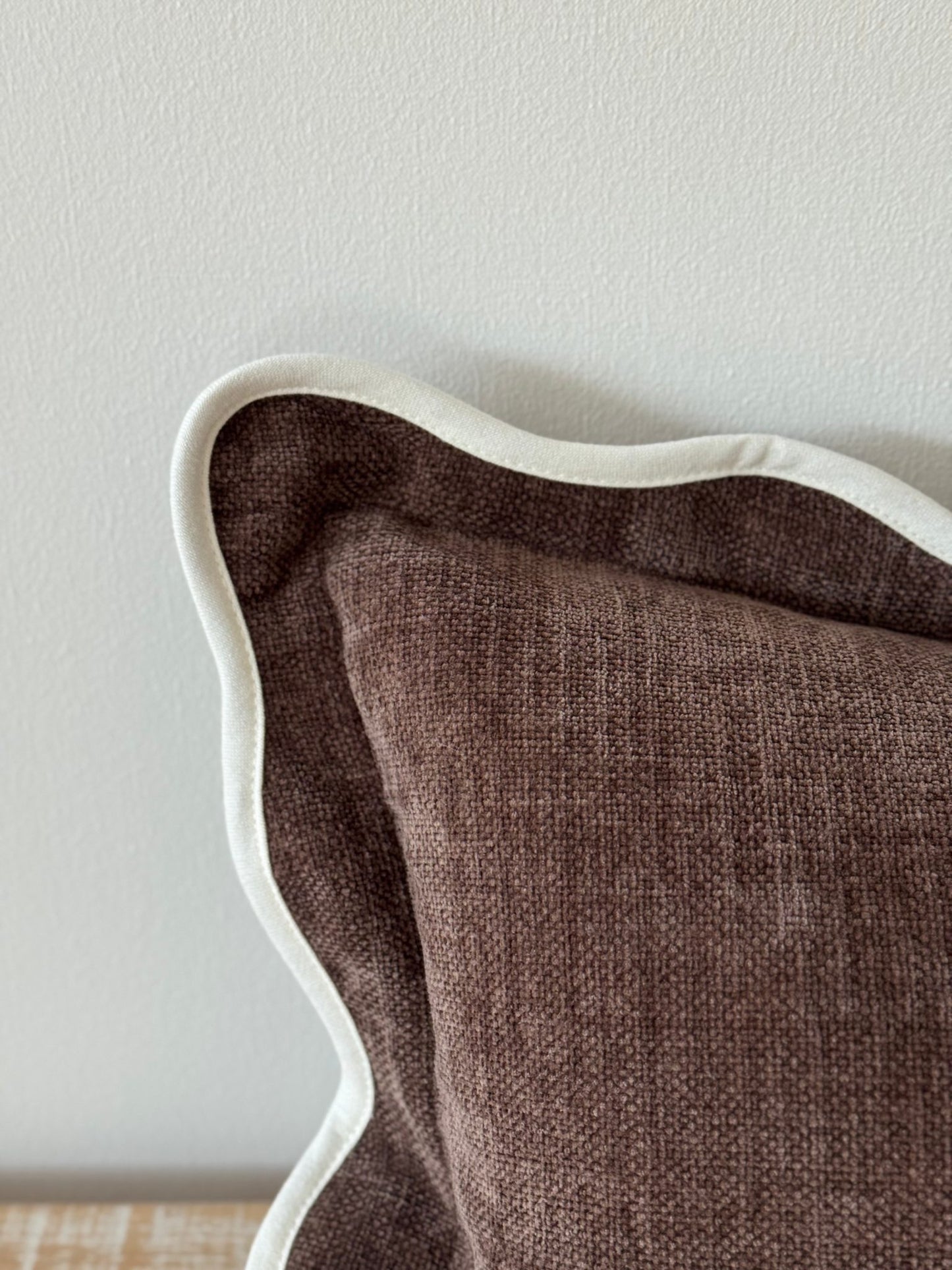 Georgia Brown Cushion Cover (50x30cm)