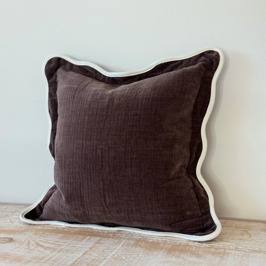 Georgia Brown Cushion Cover (45x45cm)