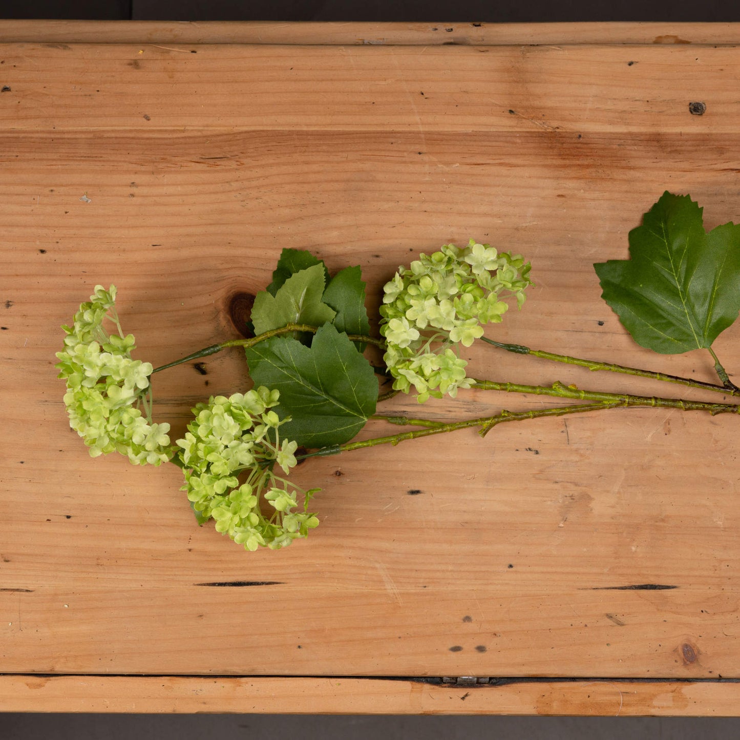 Artificial /Faux Green Viburnum Spray