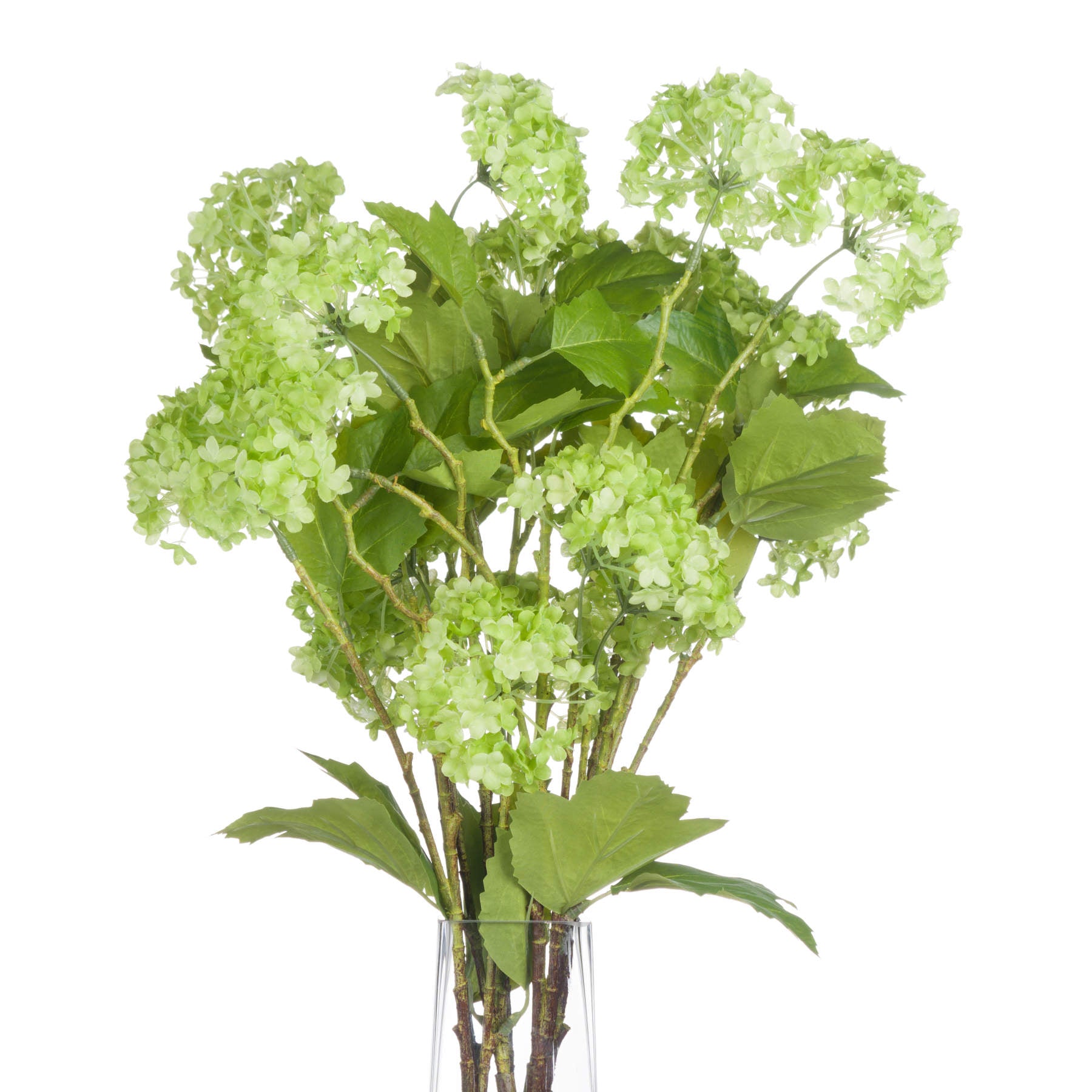 Artificial /Faux Green Viburnum Spray