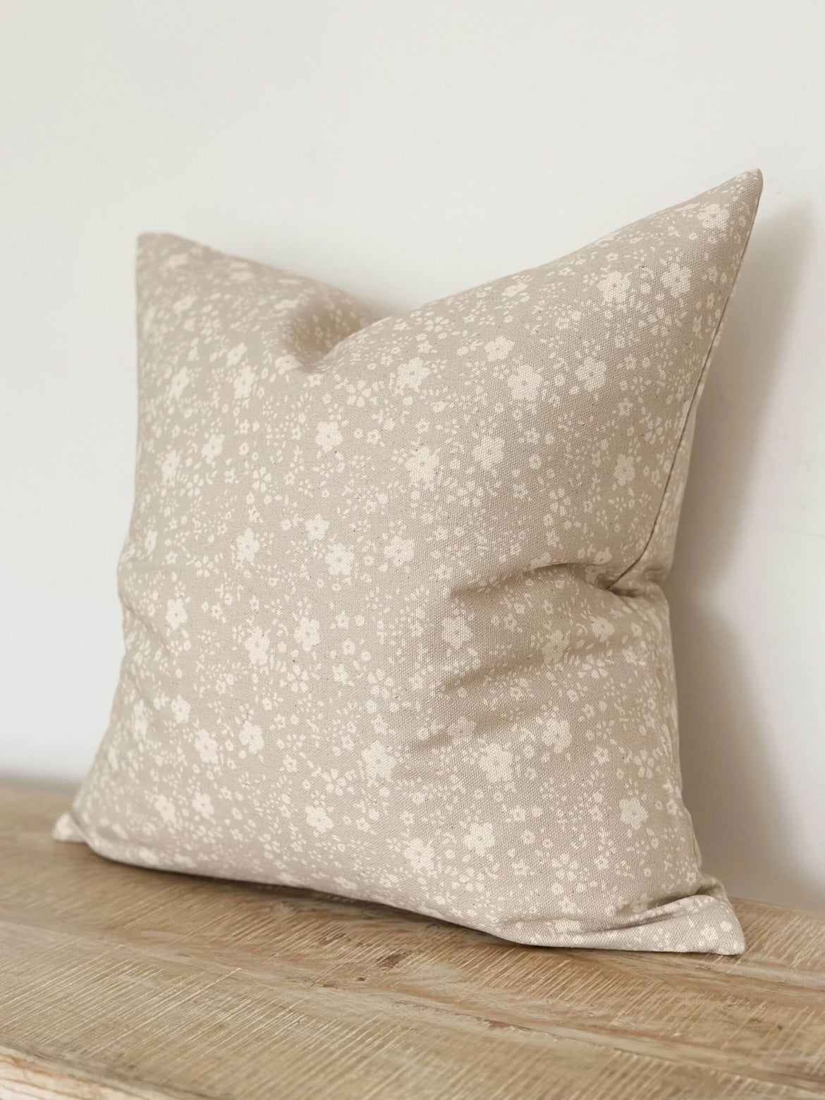 Florence Cushion Cover in Beige (45x45cm)