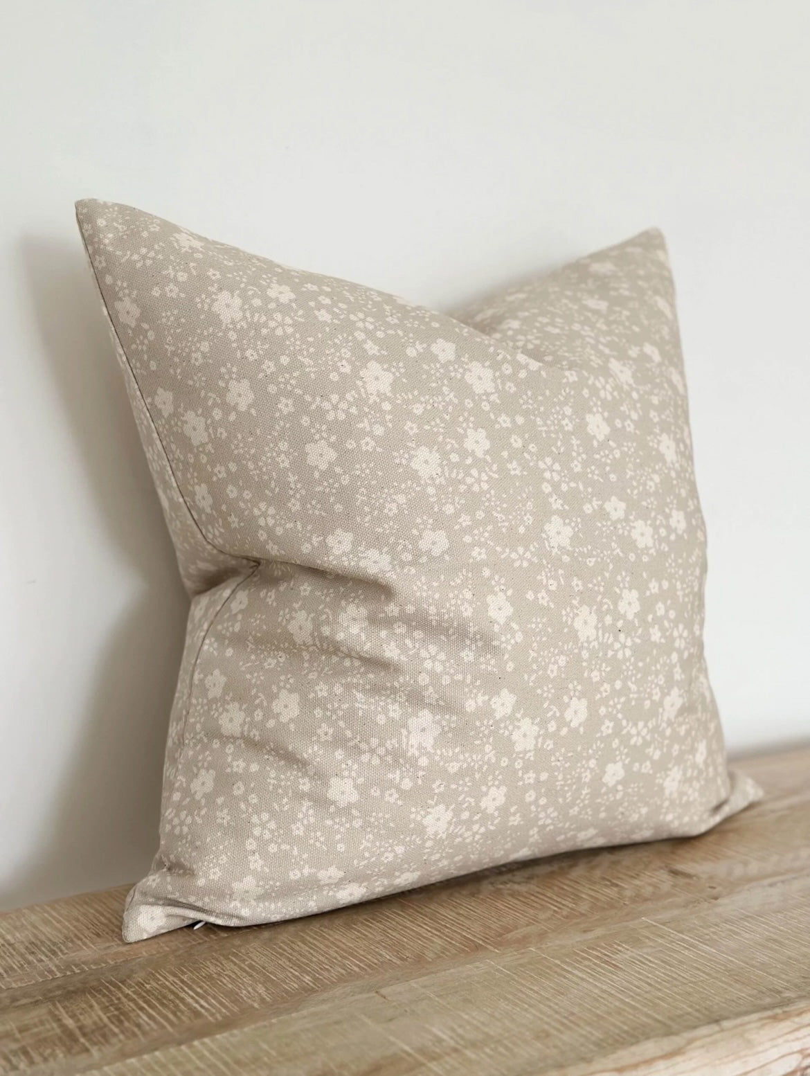 Florence Cushion Cover in Beige (45x45cm)