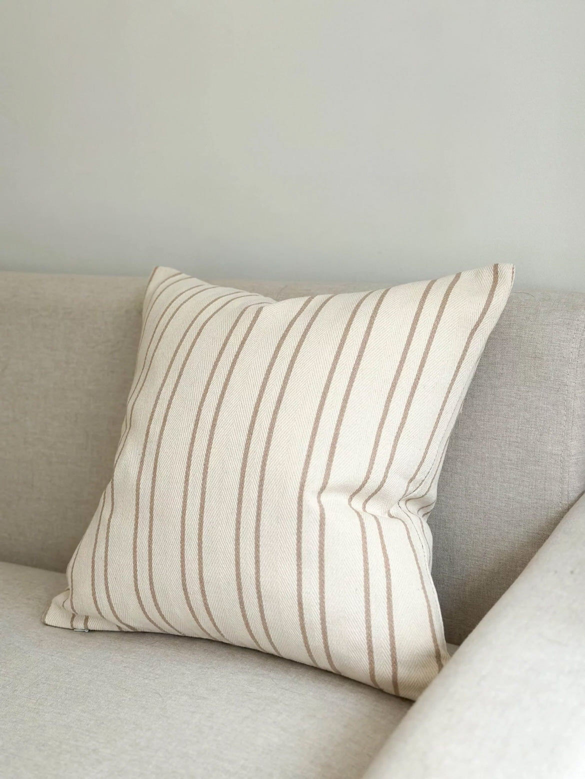 Morgan Cushion Cover with Double Stripe (45x45cm)