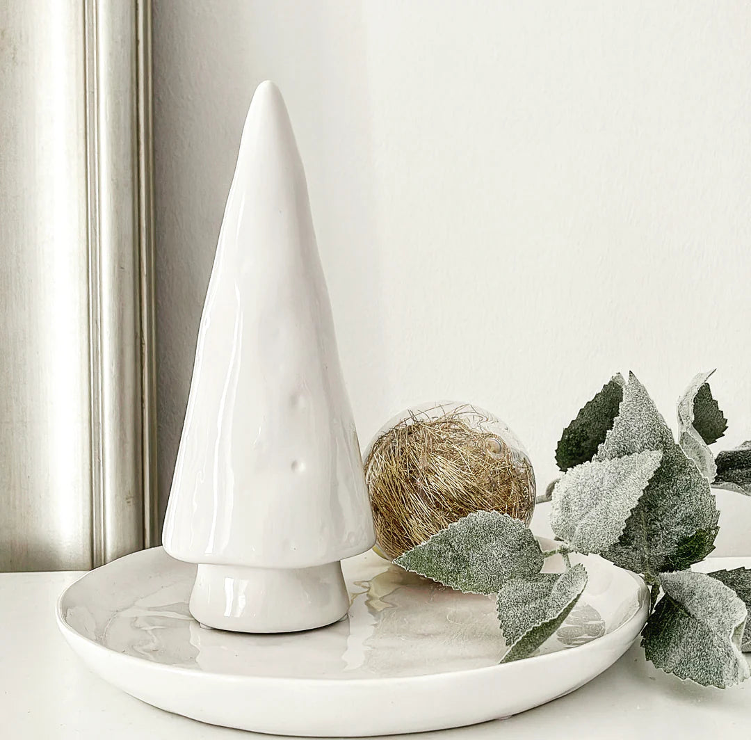 White Ceramic Christmas Tree