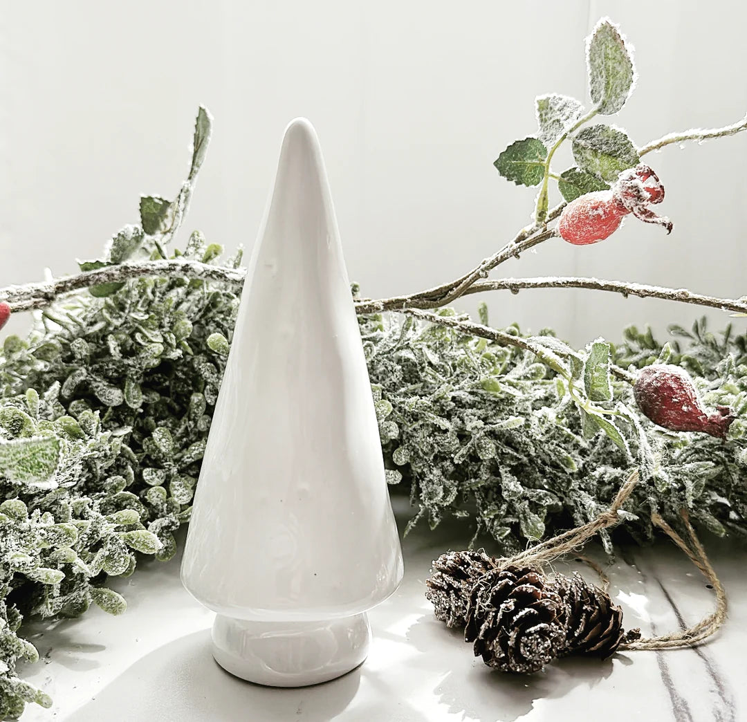 White Ceramic Christmas Tree