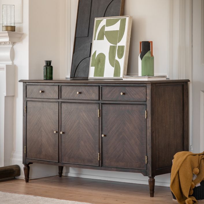 Dark Coloured Sideboard