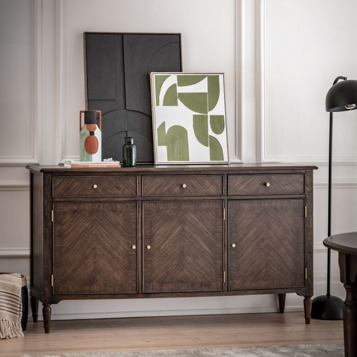 Dark Coloured Sideboard