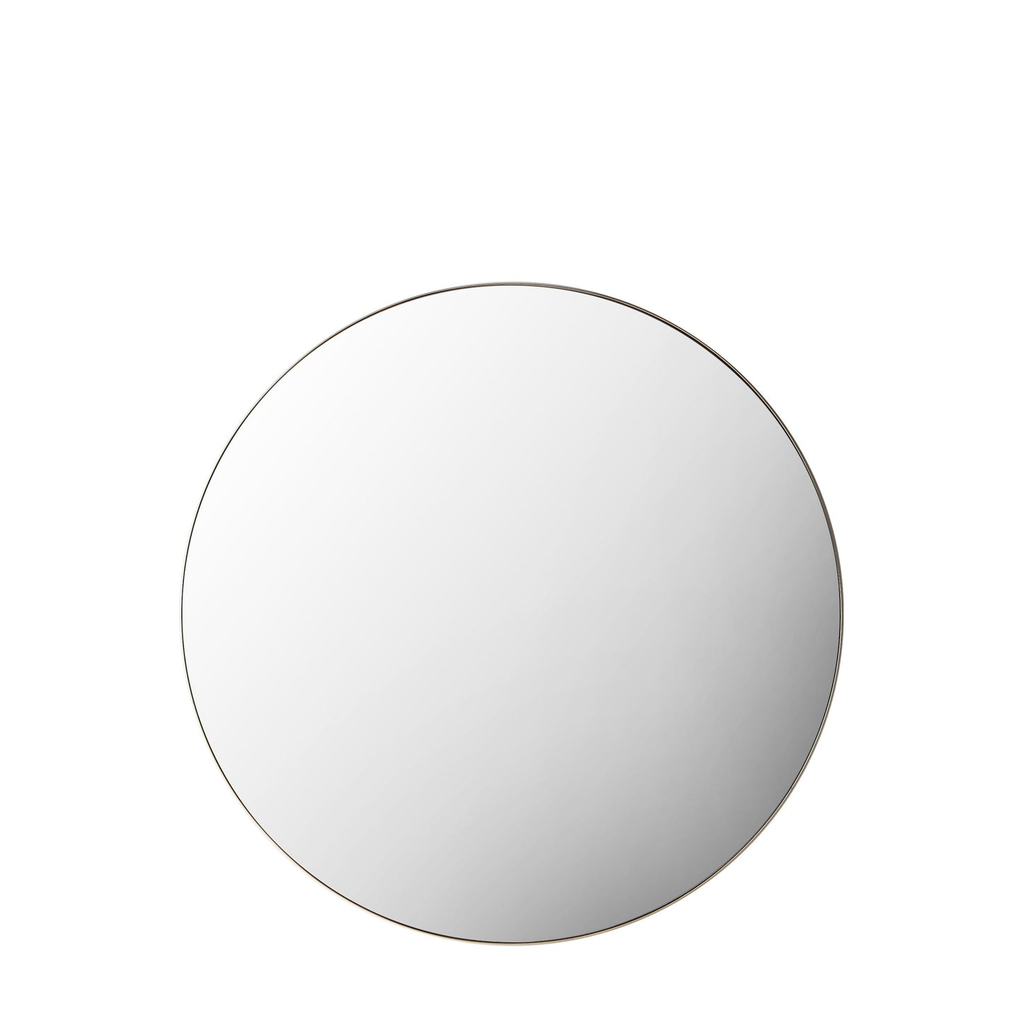 Hogan Round Mirror (Champagne)