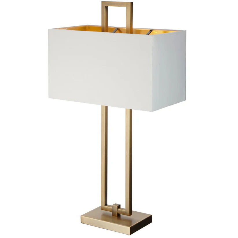 Jasper Table Lamp (Antique Brass)