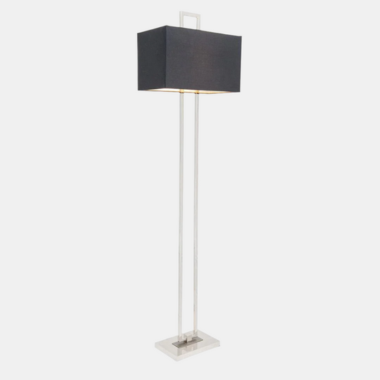 Jasper Floor Lamp (Nickel)