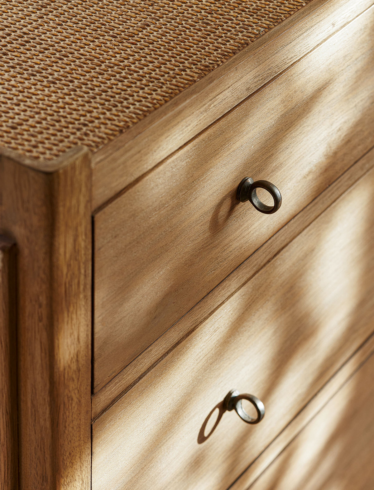 Chesterton Chest of Drawers - Bayur Wood, Natural