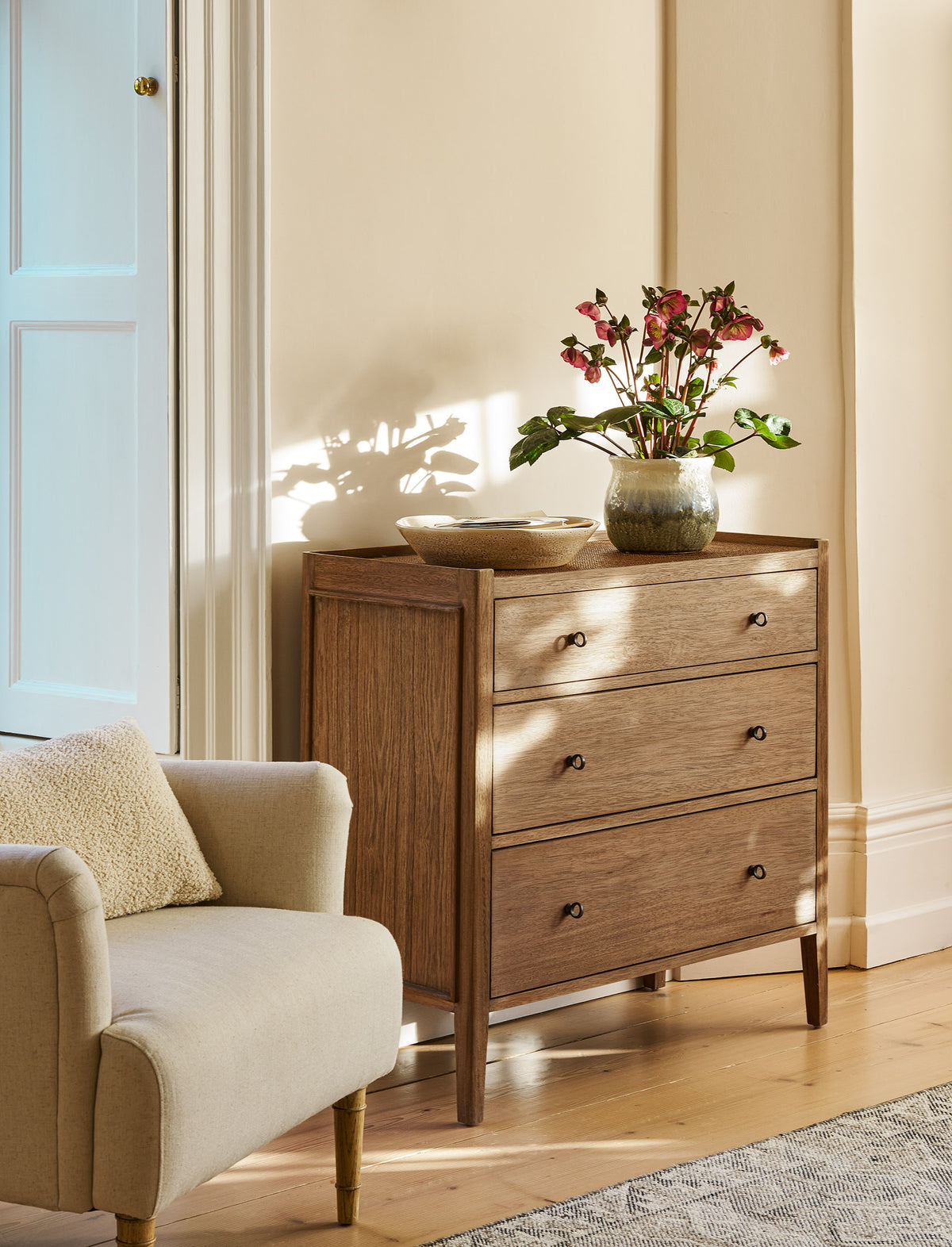 Chesterton Chest of Drawers - Bayur Wood, Natural