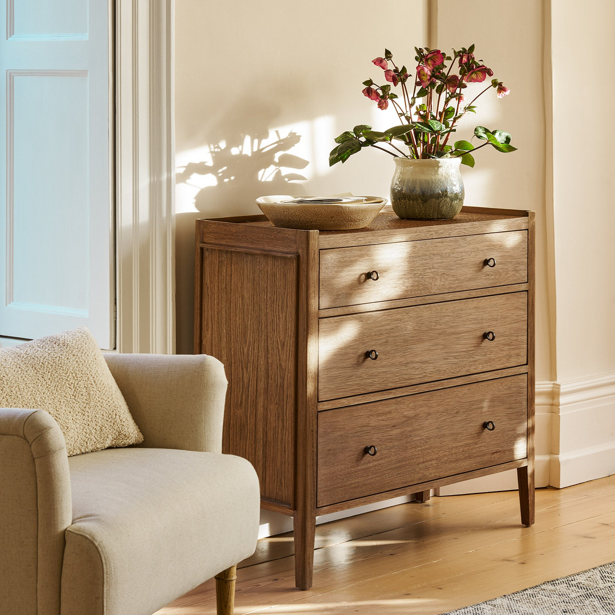 Chesterton Chest of Drawers - Bayur Wood, Natural