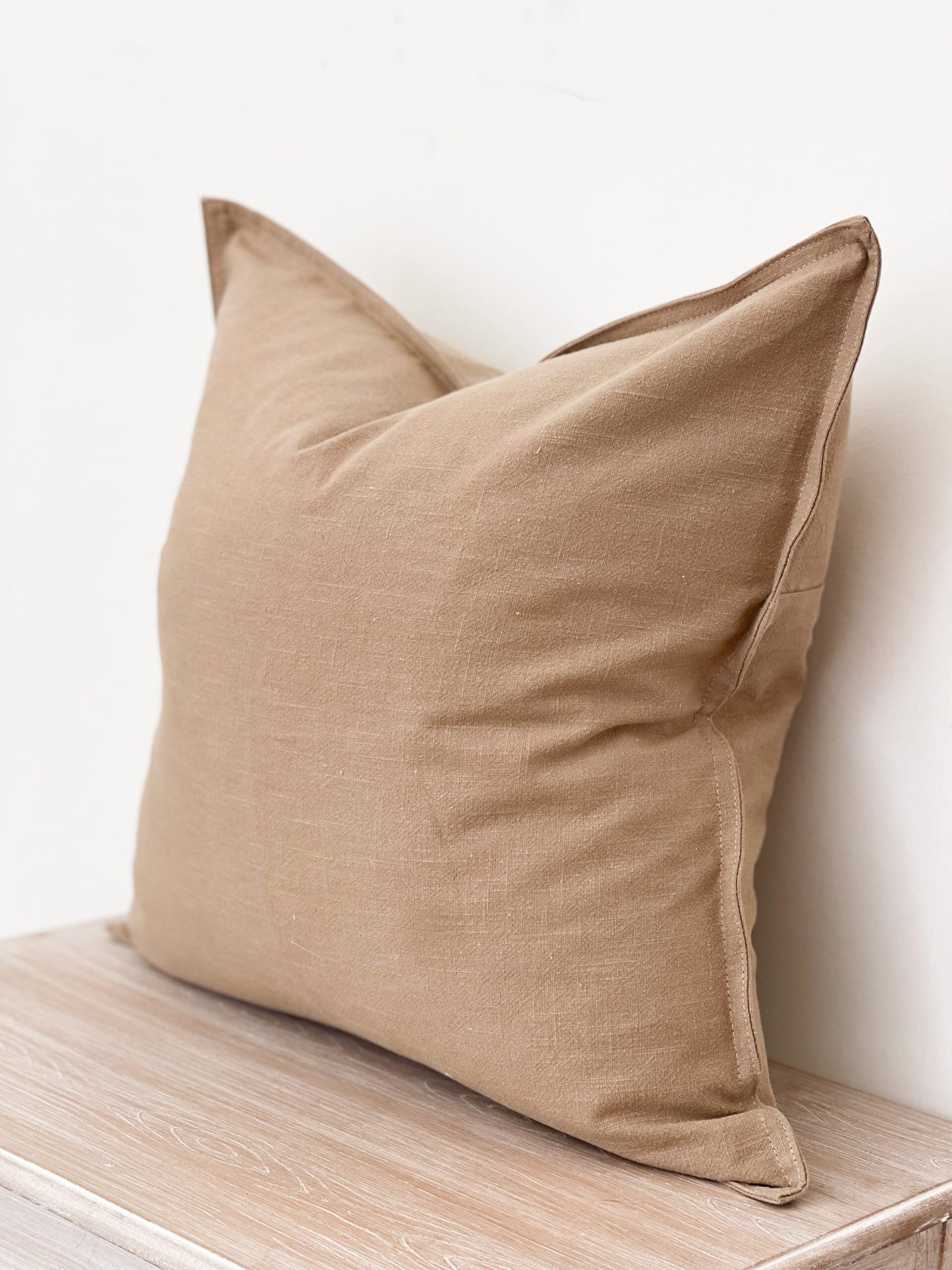 Alice Cushion Cover in Beige (45x45cm)