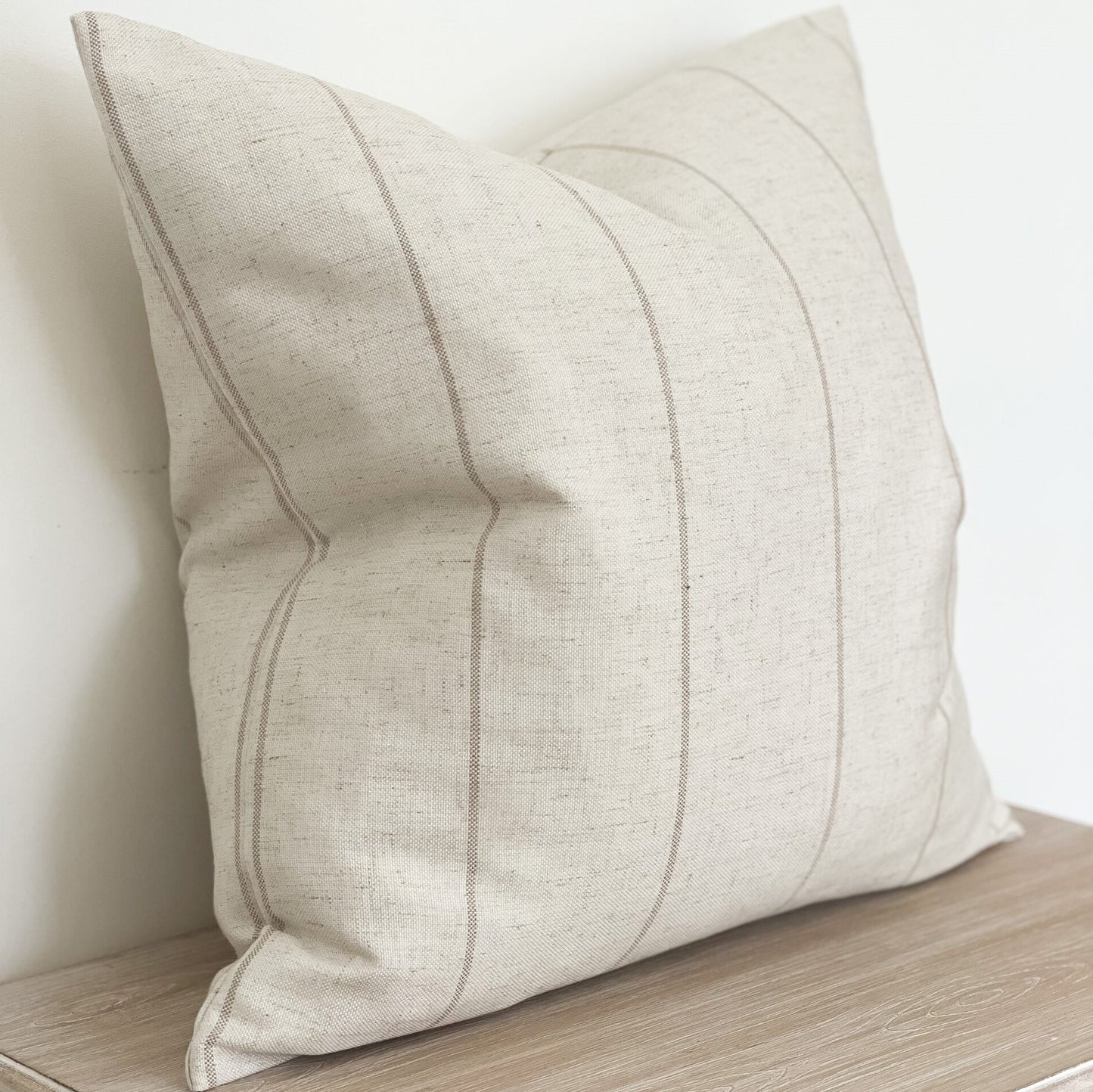 Emily Cushion Cover Stone & Beige (45x45cm)