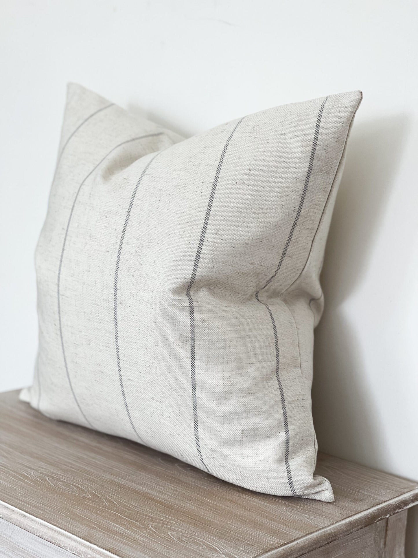 Emily Cushion Cover Stone & Grey (45x45cm)