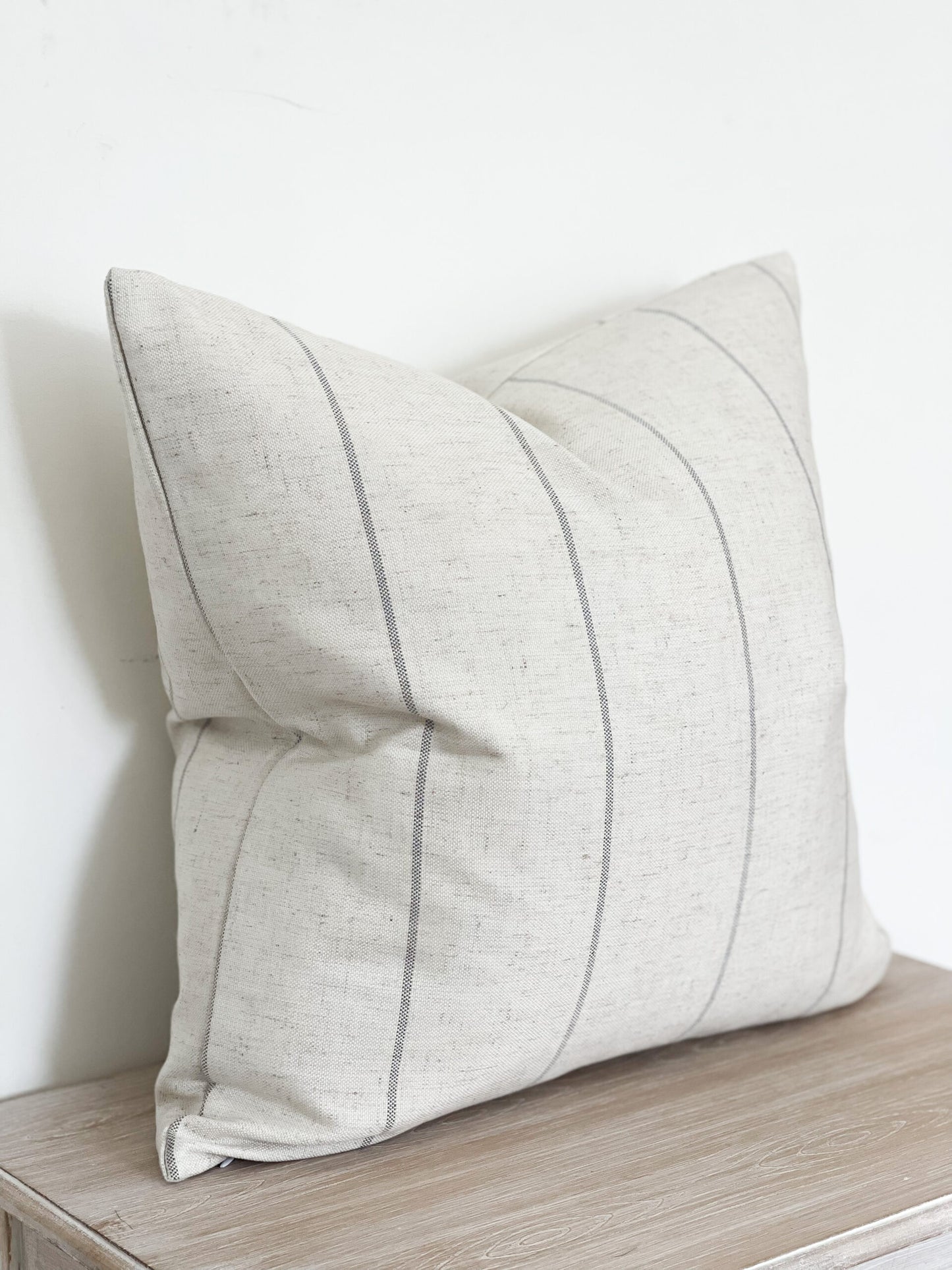 Emily Cushion Cover Stone & Grey (45x45cm)