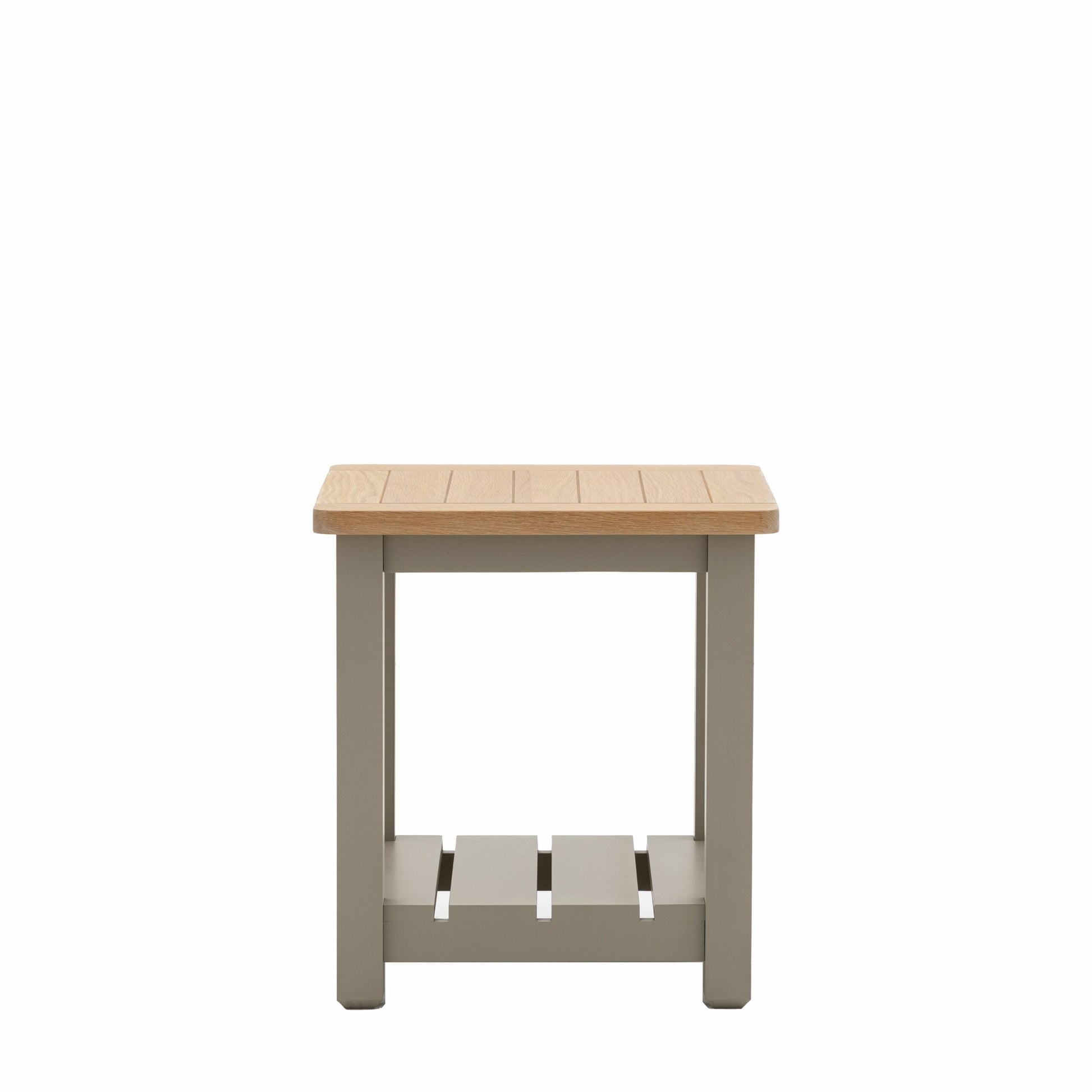 Grey Wooden Side Table